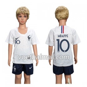 Goedkope Frankrijk Mbappe 10 Kids Uittenue WK voetbal 2018